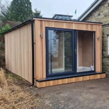 We've recently finished a nice local project at Dalehead Vets in Settle. 🐶🐱🐰

Fully cladding the entire side of the existing building in our quality Western Red Cedar to match their 6m x 3m Cube Garden Room with adjoining passage we completed.👌

We also offer Thermowood and Composite cladding- Get in touch for your no obligation quote! 

Contact: cgardenrooms@gmail.com
Phone: 07557868533
contemporarygardenspaces.co.uk

#gardenroomlife #gardenroomsuk #gardenroom #extraspace #cedarcladding #bespokegardenroom