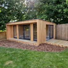 What we offer: - Quality Western Red Cedar (Thermowood & Composite available) - Full insulation, plastered, electrics - Windows & Doors - Internal & External Lighting - Laminate flooring & skirting - Decking - Built on site by qualified joiners Email: cgardenrooms@gmail.com Call: 077627016171 / 07557868533